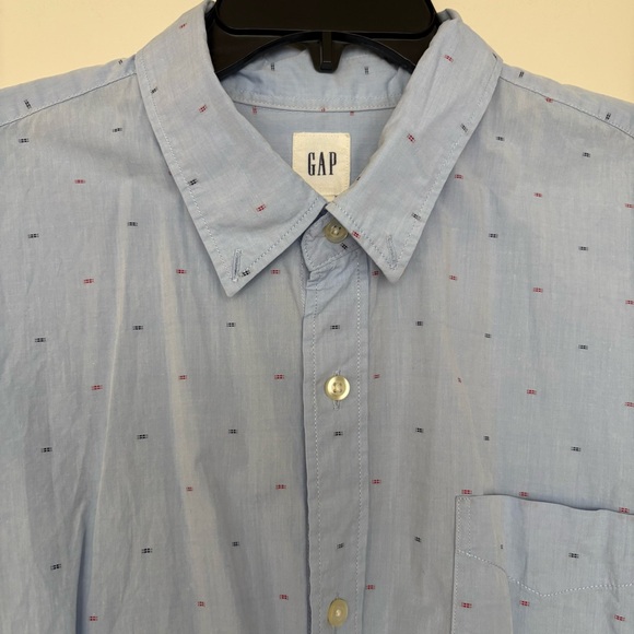 GAP Men’s Button Down Cotton Shirt - Picture 3 of 9